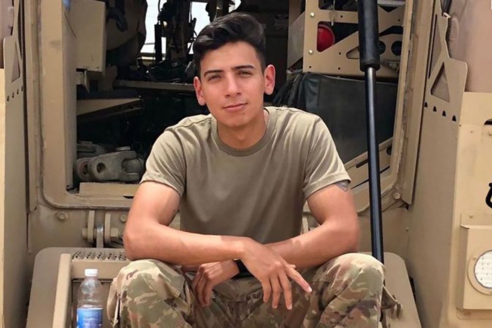 George Retes, a 25-year-old U.S. citizen and Iraq War veteran, says he was tear-gassed, pepper-sprayed, and pinned to the ground by federal agents despite repeatedly identifying himself as an American citizen.