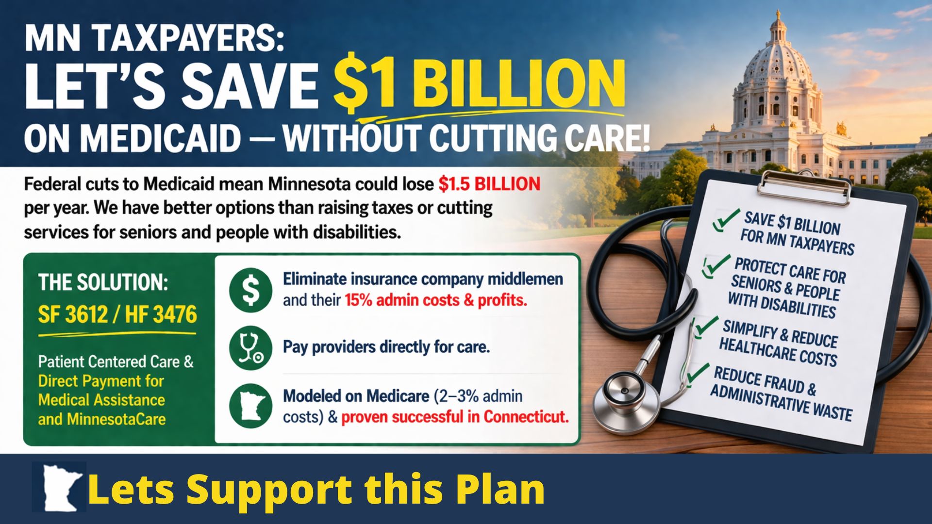Protect Medicaid Without Raising Taxes or Cutting Care